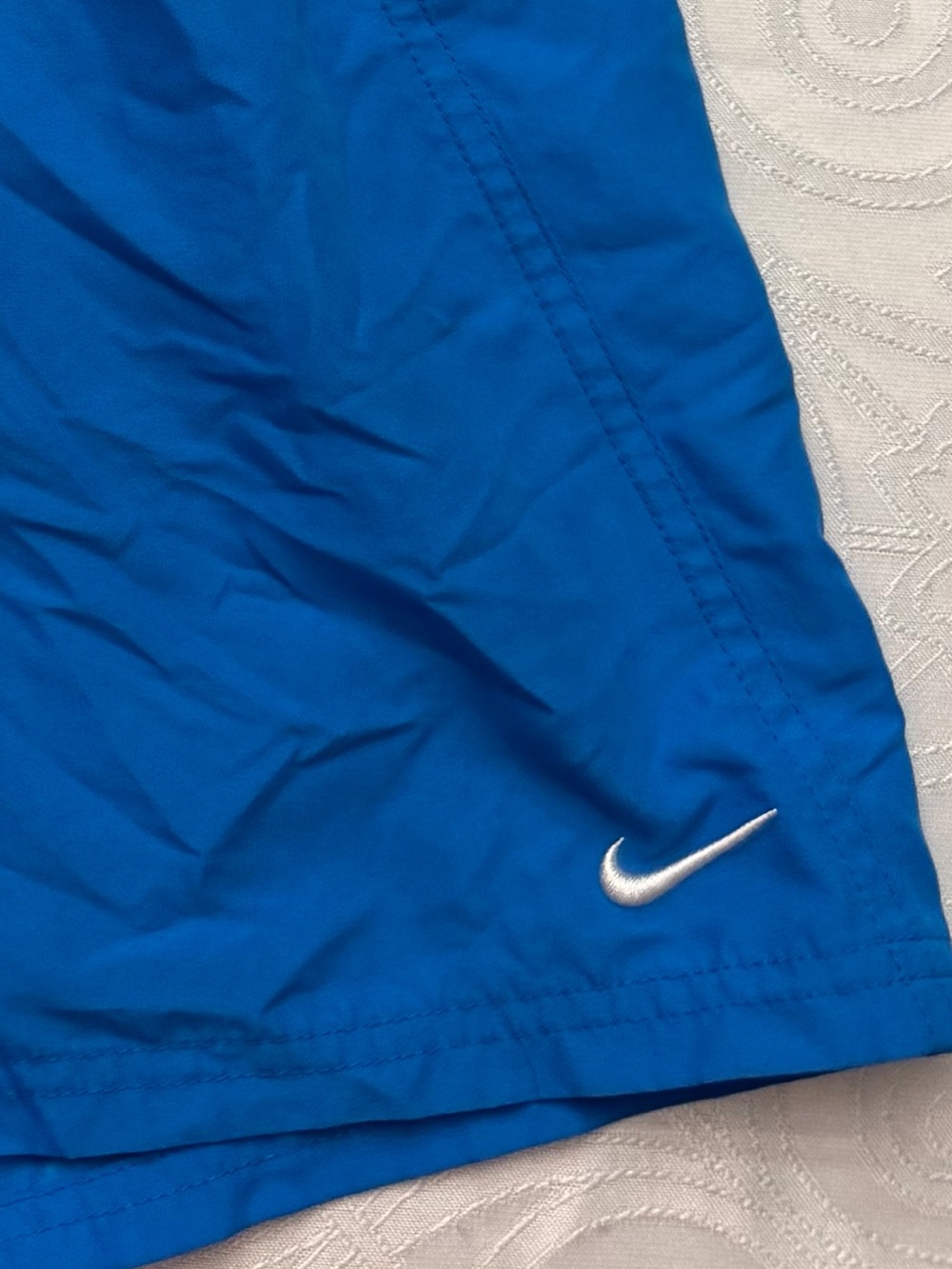 Nike Swim Trunks Shorts Pool Beach Drawstrings Men Small 6 Inch Inseam Sporty - Picture 10 of 10